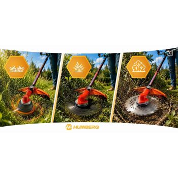 Benzinska Motorna Kosa Humberg Hm 616 1500 W 52 Cm³ S Priborom 5