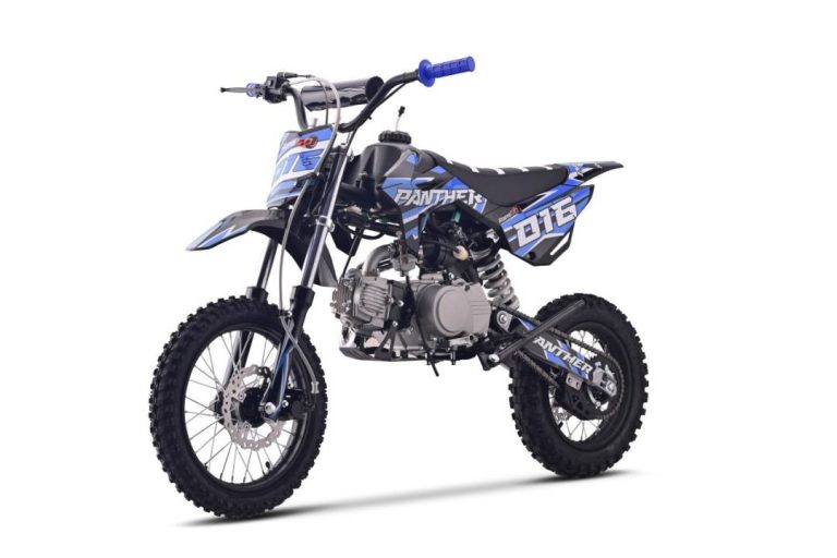 Benzinski Motocikl Panther 110 Cc Plavi 1