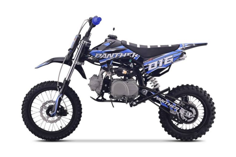 Benzinski Motocikl Panther 110 Cc Plavi 2