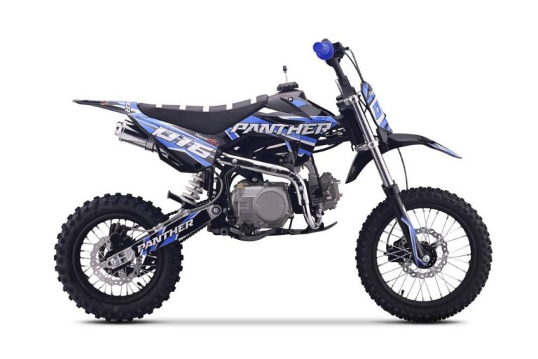 Benzinski Motocikl Panther 110 Cc Plavi 3