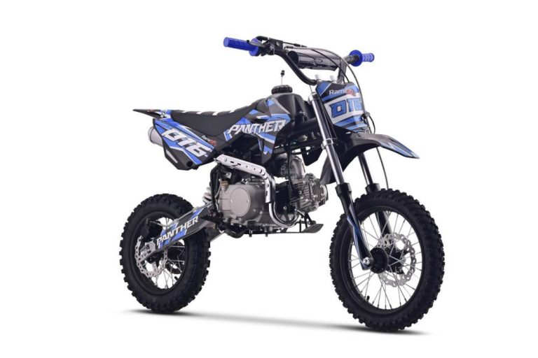 Benzinski Motocikl Panther 110 Cc Plavi 4