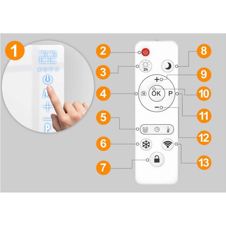 Berdsen Infracrveni Grijaći Panel 600 W S Wi‑fi Upravljanjem 4
