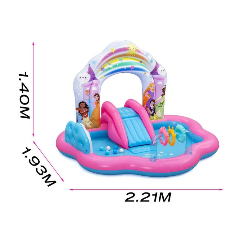 Bestway Disney Princess Vodeno Igralište Na Napuhavanje 221 X 193 X 140 Cm 15