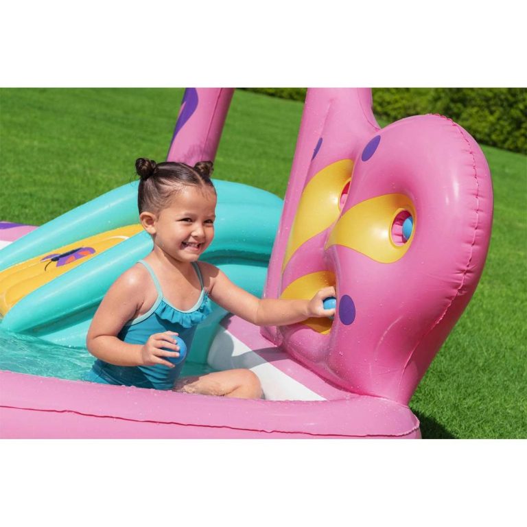 Bestway Dječje Igralište Na Napuhavanje Sa Toboganom 180 X 180 X 117 Cm 12