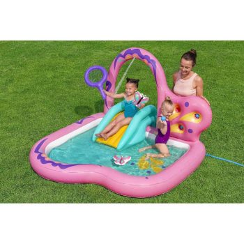 Bestway Dječje Igralište Na Napuhavanje Sa Toboganom 180 X 180 X 117 Cm 2