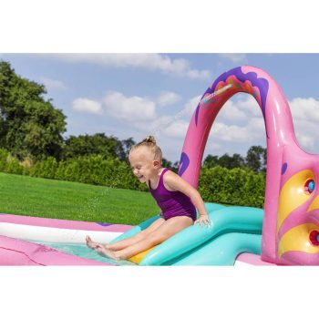 Bestway Dječje Igralište Na Napuhavanje Sa Toboganom 180 X 180 X 117 Cm 8