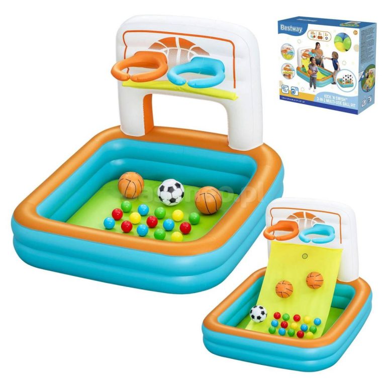Bestway Napuhavajuće Igralište S Lopticama 3 U 1 120 X 107 X 84 Cm 1