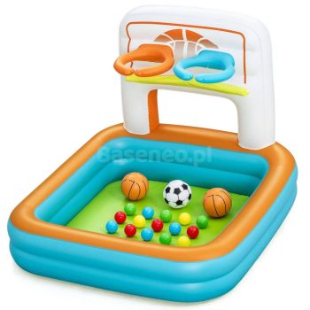 Bestway Napuhavajuće Igralište S Lopticama 3 U 1 120 X 107 X 84 Cm 2