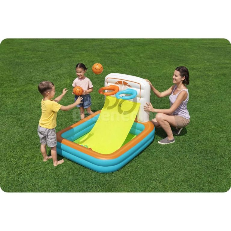 Bestway Napuhavajuće Igralište S Lopticama 3 U 1 120 X 107 X 84 Cm 9