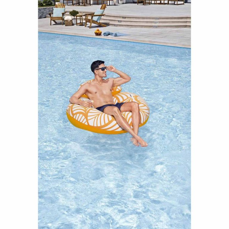 Bestway Sjajni Kolut Za Plivanje S Naslonom 117 Cm 12