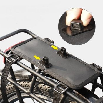 Biciklistička Torba Na Prtljažnik Bočna Wheel Up Dvostruka Crna 7