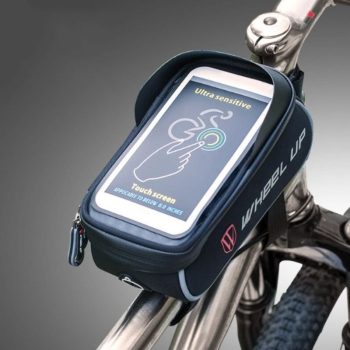 Biciklistička Torba Na Ram S Navlakom Na Telefon Wheel Up Crvena 11
