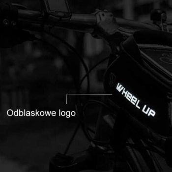 Biciklistička Torba Na Ram S Navlakom Na Telefon Wheel Up Crvena 8