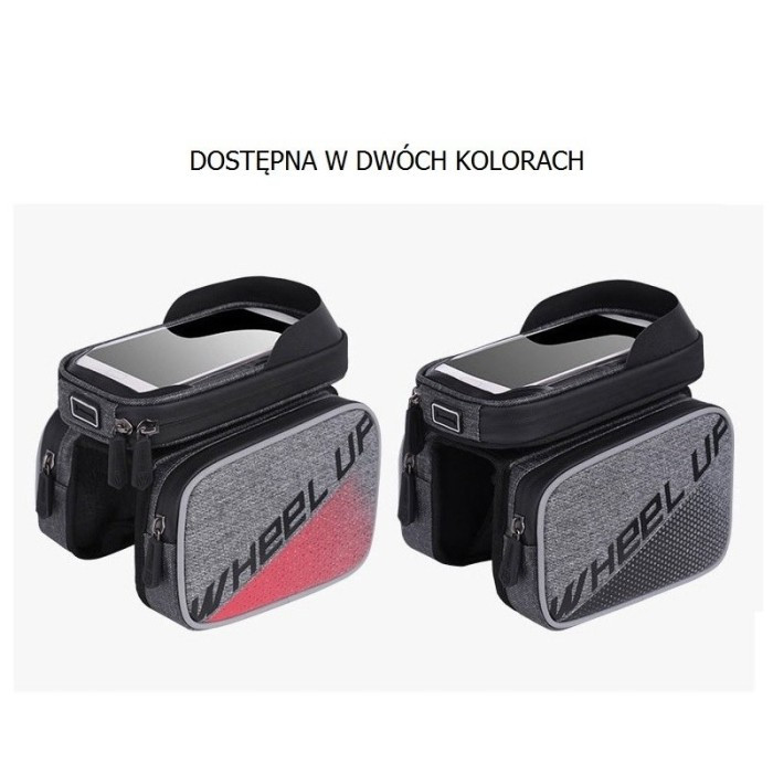 Biciklistička Torba Trostruka Elegant Wheel Up Siva 2