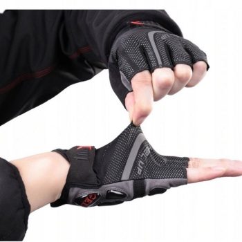 Biciklističke Rukavice Bez Prstiju Gel Wheel Up Crvene Xl 2
