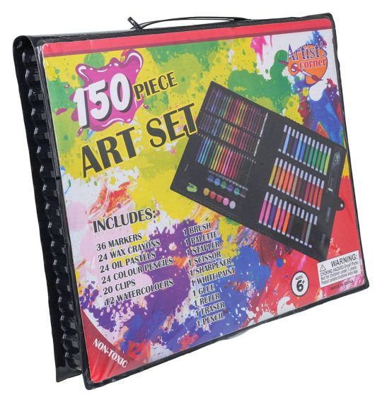 Crni Kreativni Set U Kovčegu 150 Dijelova 1