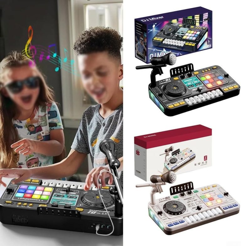 Dječja Dj Mikseta Sa Glazbom I Svjetlima 8d 8b 1