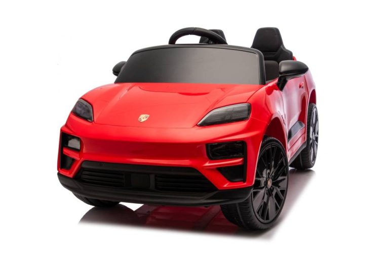 Dječji Auto Na Akumulator Porsche Macan Crveni 18