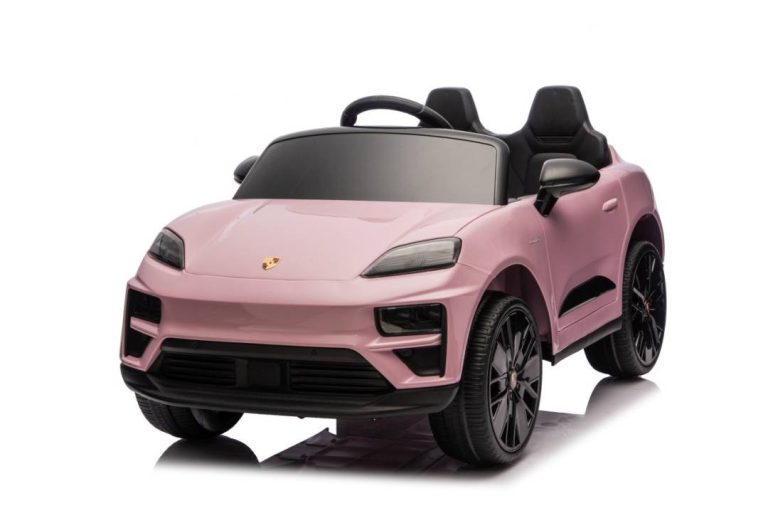 Dječji Auto Na Akumulator Porsche Macan Roza 11