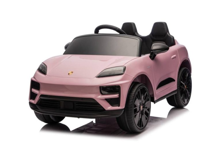 Dječji Auto Na Akumulator Porsche Macan Roza 12