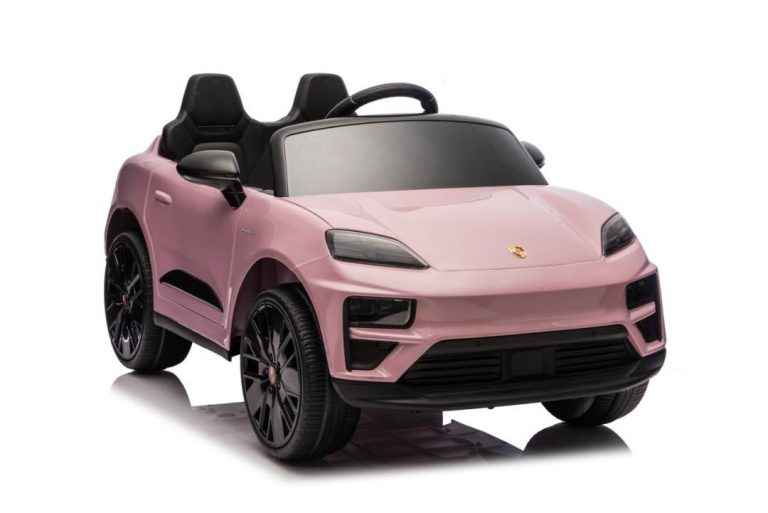 Dječji Auto Na Akumulator Porsche Macan Roza 17