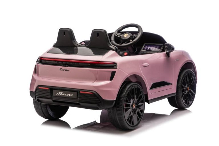 Dječji Auto Na Akumulator Porsche Macan Roza 32