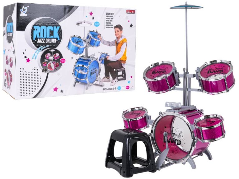 Dječji Bubnjevi Rock Band Crveni 1