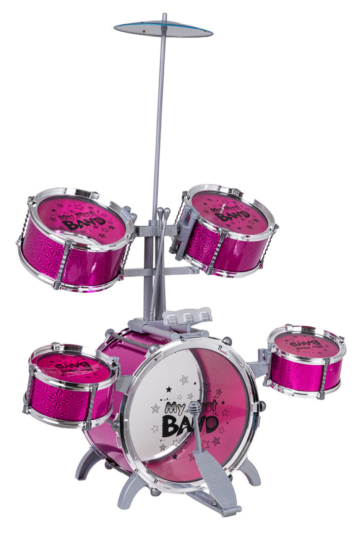 Dječji Bubnjevi Rock Band Crveni 4