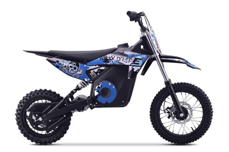Dječji Električni Motocikl Wolf E Plavi 36 V 2