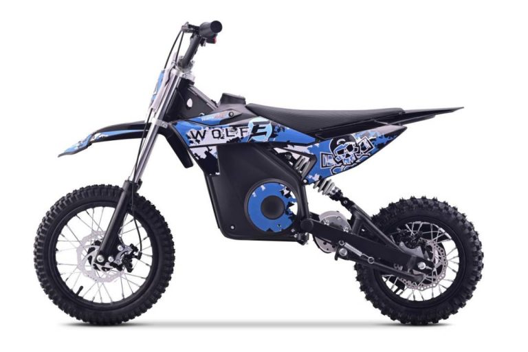 Dječji Električni Motocikl Wolf E Plavi 36 V 3
