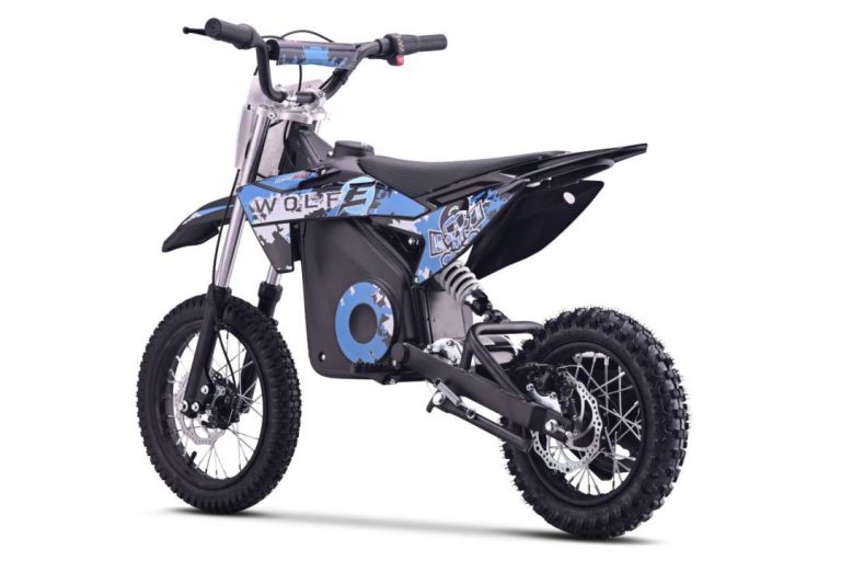 Dječji Električni Motocikl Wolf E Plavi 36 V 4