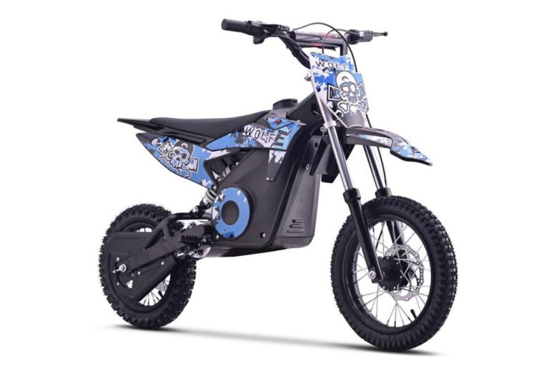 Dječji Električni Motocikl Wolf E Plavi 36 V 5