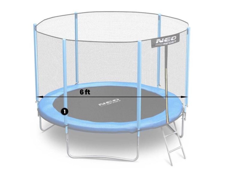 Donji Stup Za Trampolin 183 Cm Neo Sport Plavi 2