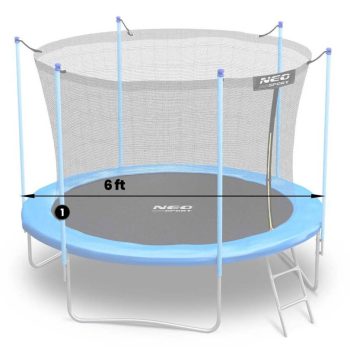Donji Stup Za Trampolin 183 Cm Neo Sport Plavi 3