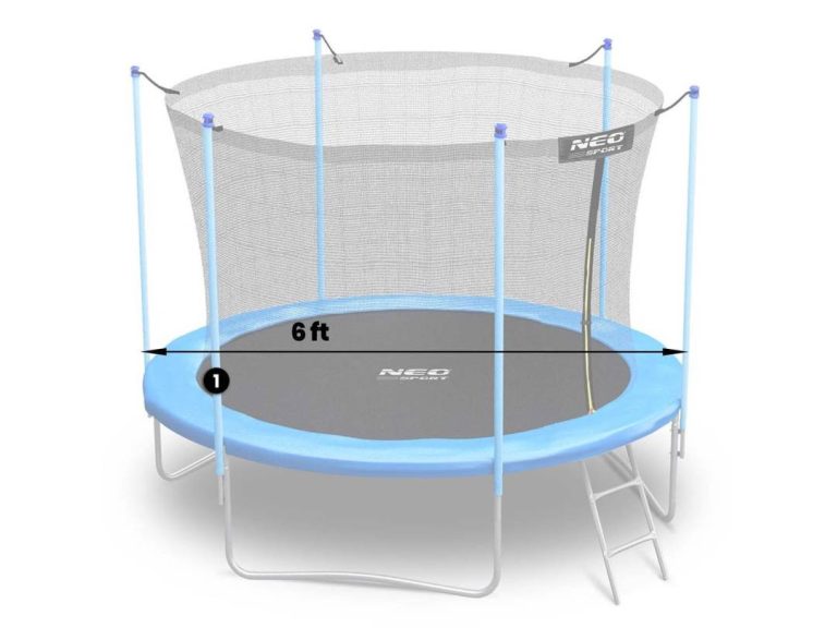 Donji Stup Za Trampolin 183 Cm Neo Sport Plavi 3