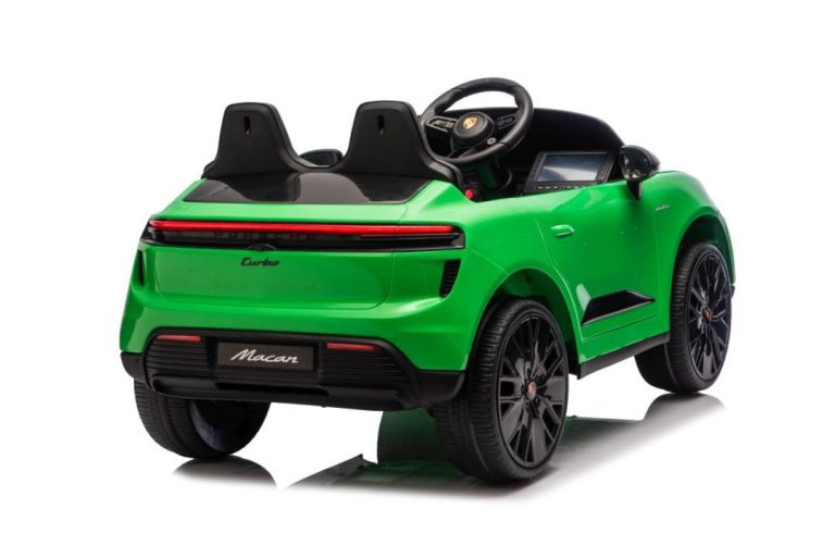 Električni Auto Za Djecu Porsche Macan Zeleni 33