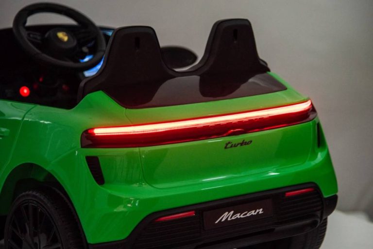 Električni Auto Za Djecu Porsche Macan Zeleni 43