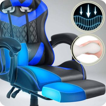 Gaming Fotelja Sofotel Draknor Ii Crno Plava 4