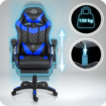 Gaming Fotelja Sofotel Draknor Ii Crno Plava 8