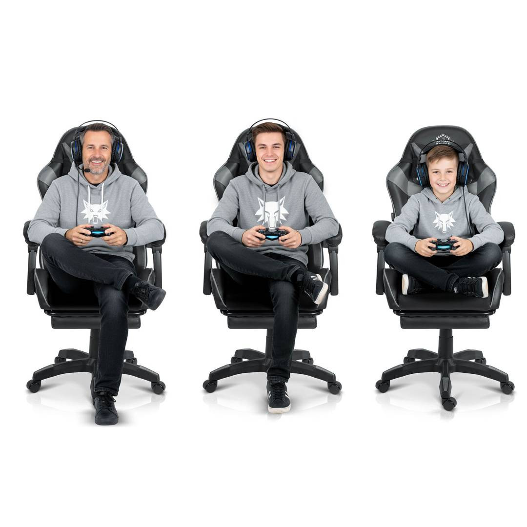 Gaming Fotelja Sofotel Draknor Ii Crno Siva 3