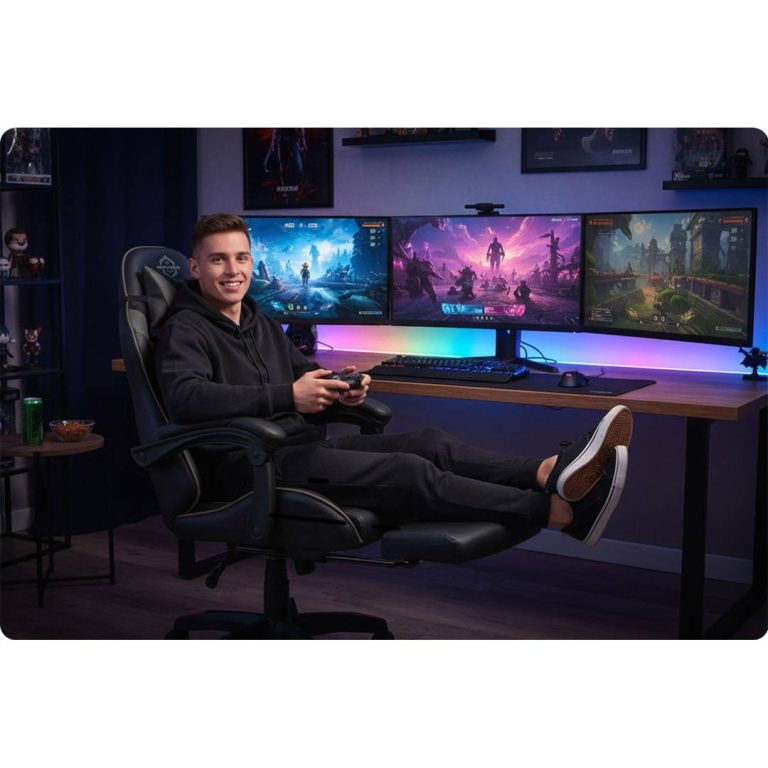 Gaming Fotelja Sofotel Draknor Ii Crno Siva 6
