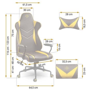 Gaming Stolica Sofotel Blitzcrank Crna 12