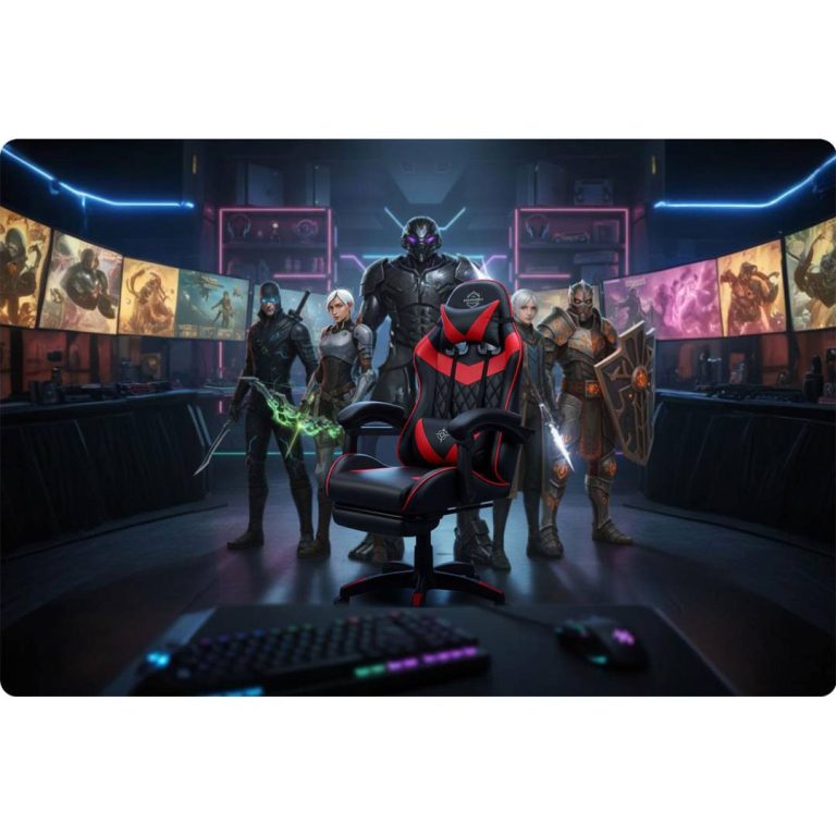 Gaming Stolica Sofotel Draknor Ii Crno Crvena 11