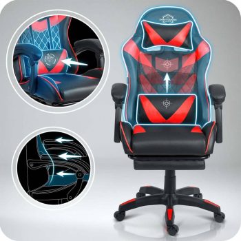 Gaming Stolica Sofotel Draknor Ii Crno Crvena 12