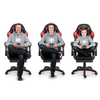 Gaming Stolica Sofotel Draknor Ii Crno Crvena 3