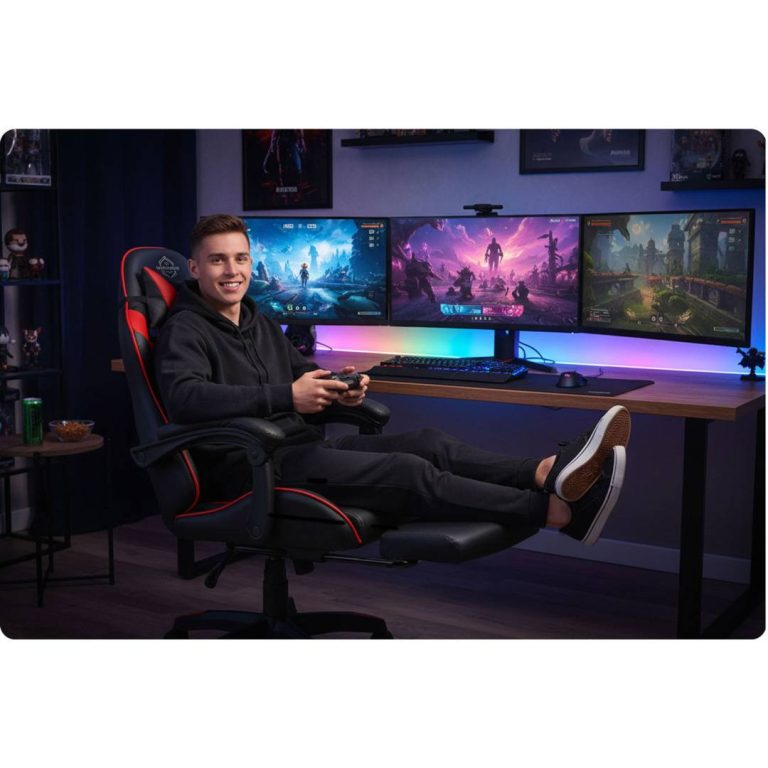 Gaming Stolica Sofotel Draknor Ii Crno Crvena 9