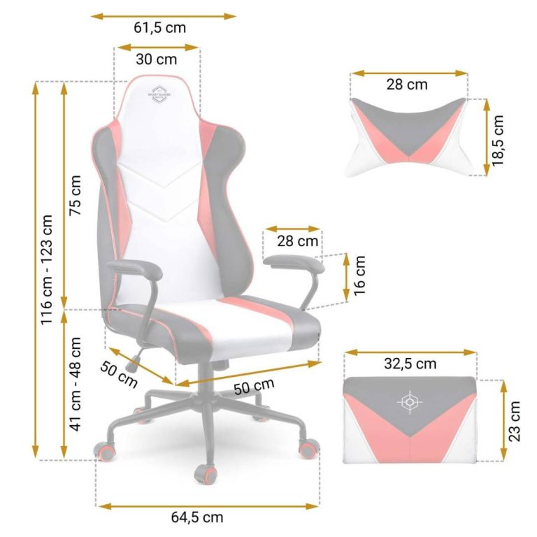 Gaming Stolica Sofotel Miss Fortune Crna 12