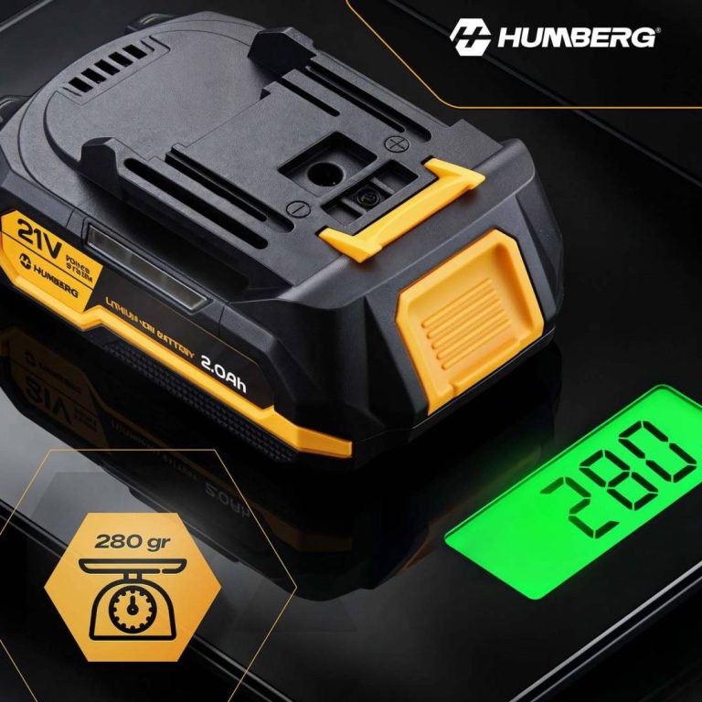 Humberg Li Ion Akumulator 21 V 2 Ah Hm 433 5