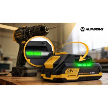 Humberg Li Ion Akumulator 21 V 2 Ah Hm 433 7