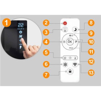 Infracrveni Grijaći Panel Berdsen Bd 984 600 W S Wi Fi Upravljanjem 5